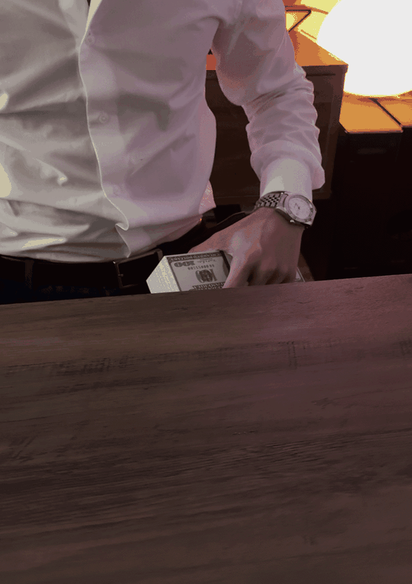 Floating Money Lamp