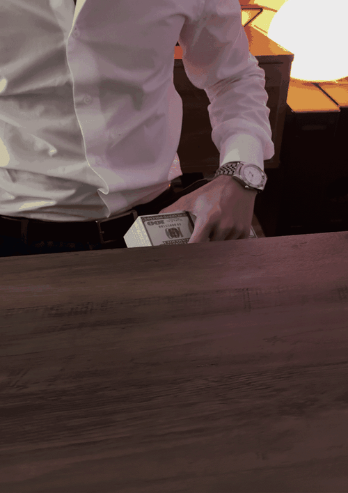 Floating Money Lamp